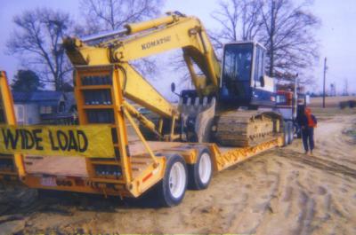 TRACKHOE LOADED        photo credit:  (FAR-pic)