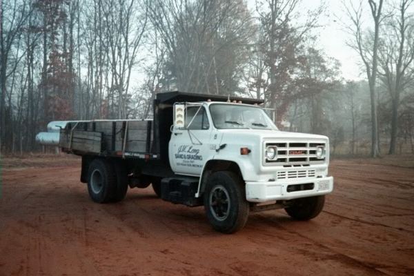 GMC #5 Dump Truck S/A Flatbed        photo credit:  (FAR-pic)